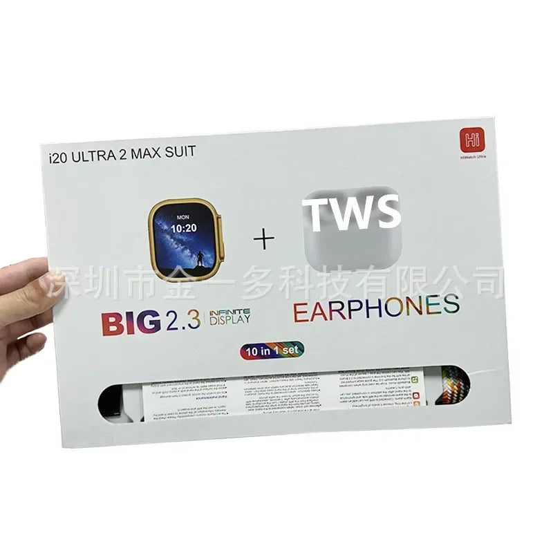 Montre intelligente I20 Ultra 2 Max Suit étanche