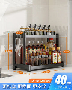 Étagère de rangement de cuisine à 2/3 niveaux