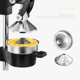 Presse-agrumes manuel en fonte et acier inoxydable