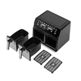 🍽️Airfryer Friteuse à Air Double Compartiment Ninja – Cuisson Polyvalente et Intelligente ⚡